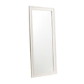 Specchio da Parete Rectangolare con Cornice Bianca